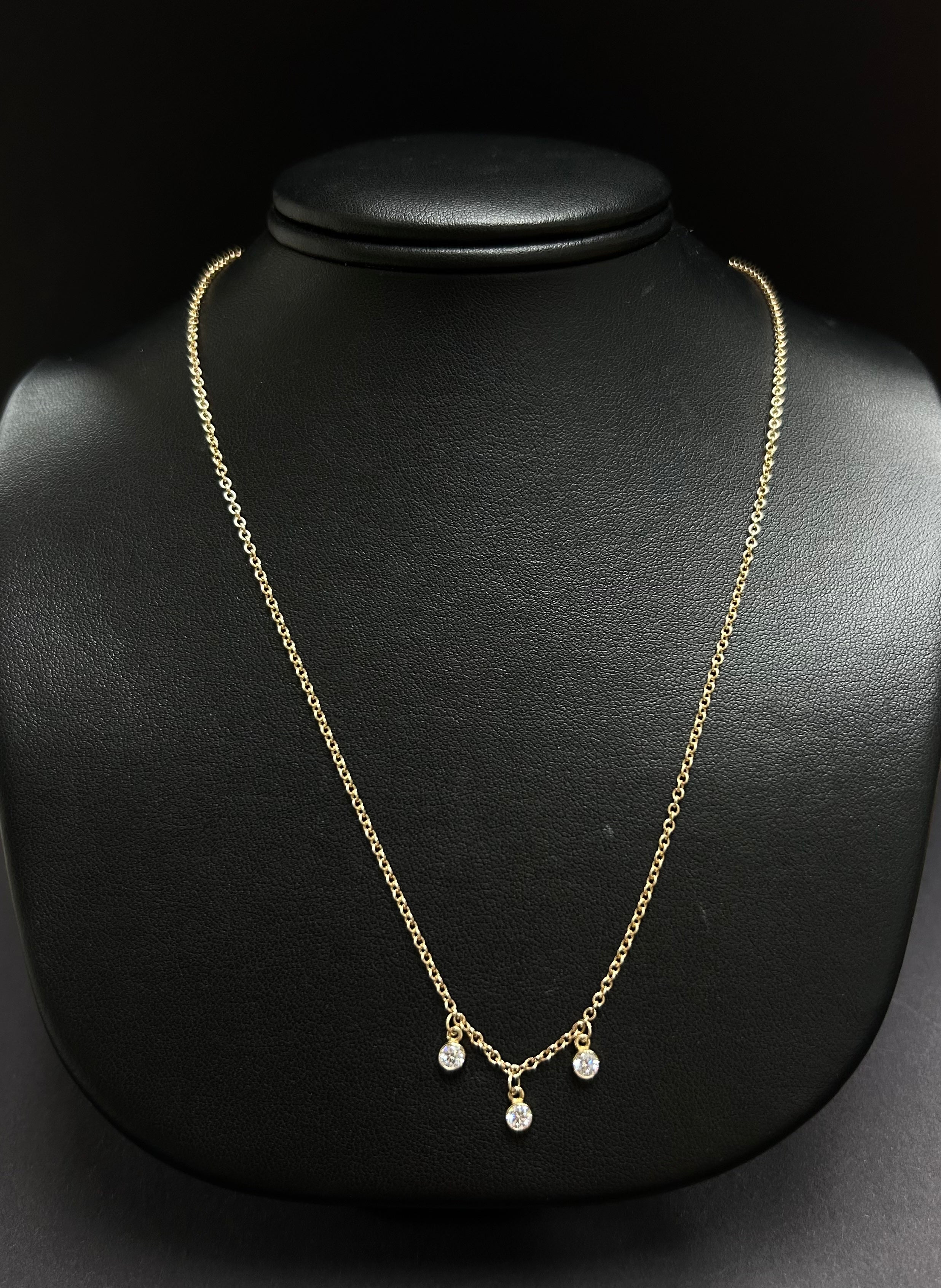 3-Diamond Necklace