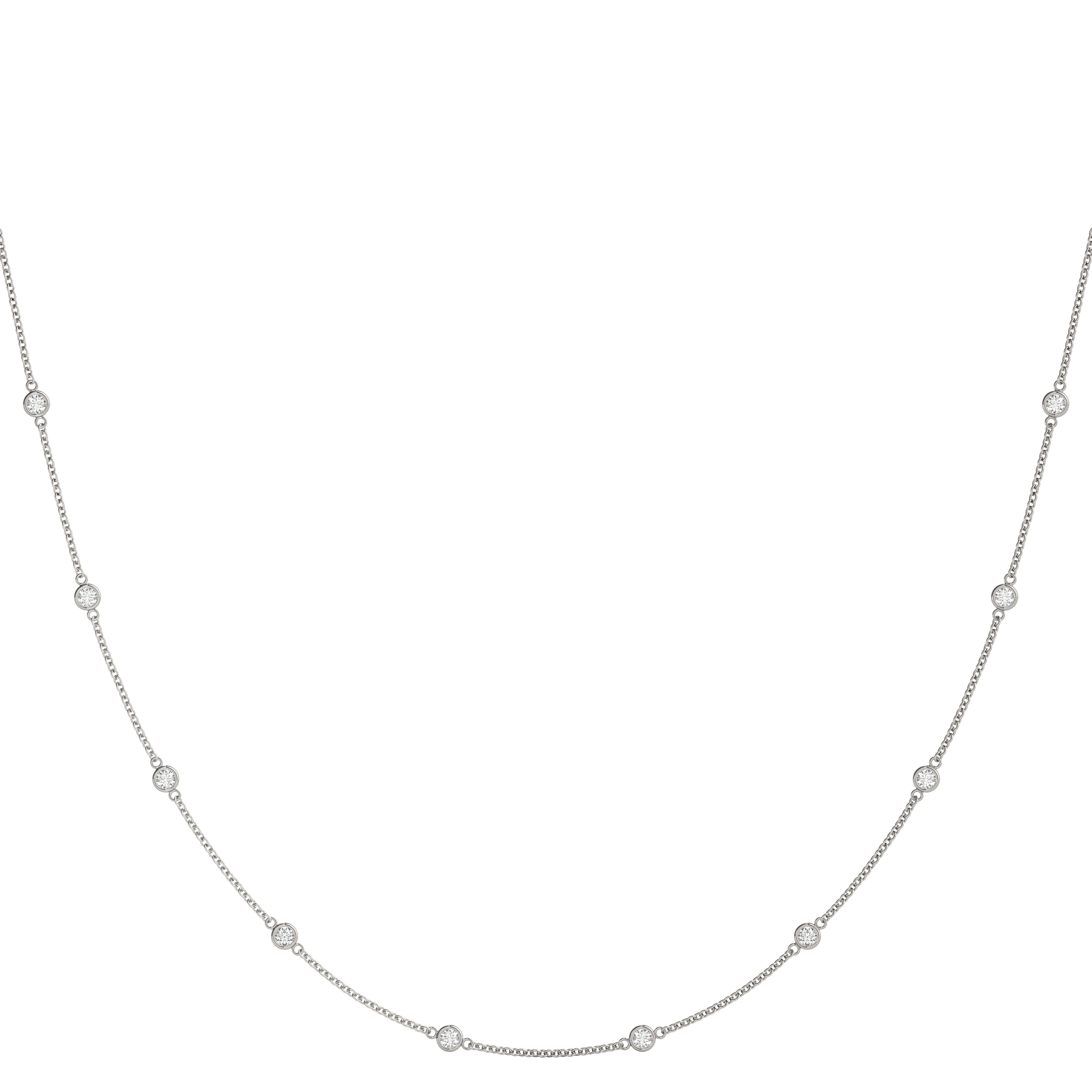 The Bezel by the Yard Necklace