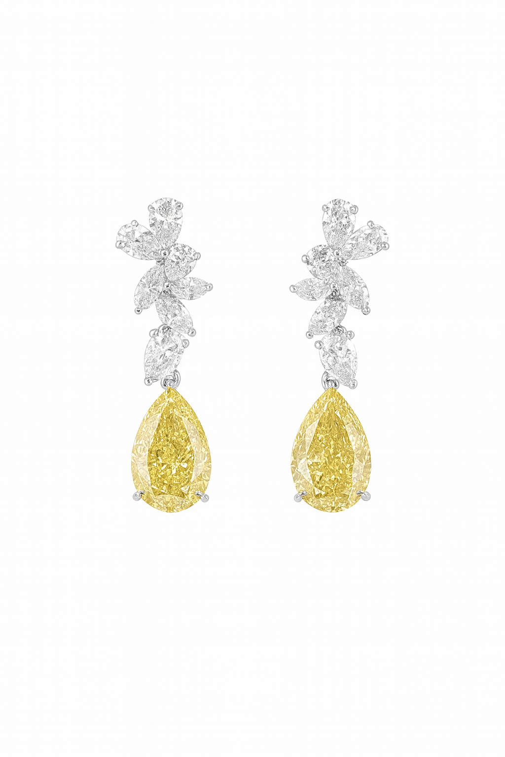 Fancy Yellow Earrings